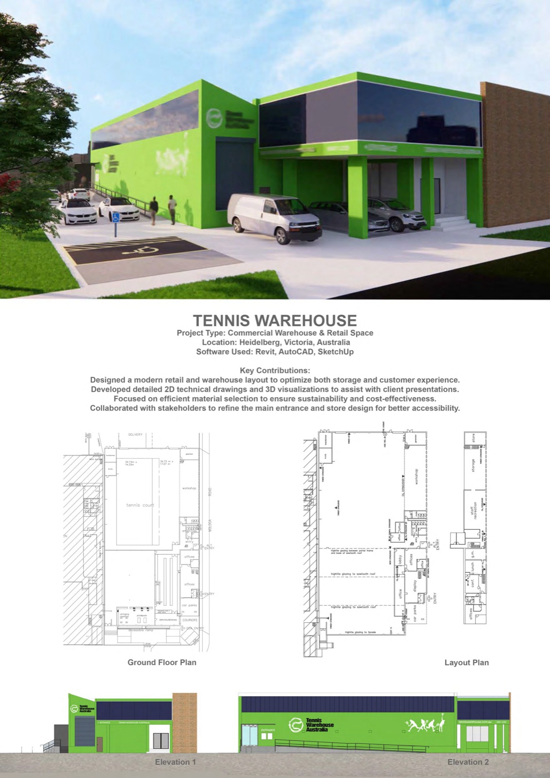 Tennis Warehouse - Commercial Retail Fit-Out